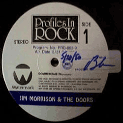 Profiles In Rock: Jim Morrison & The Doors
